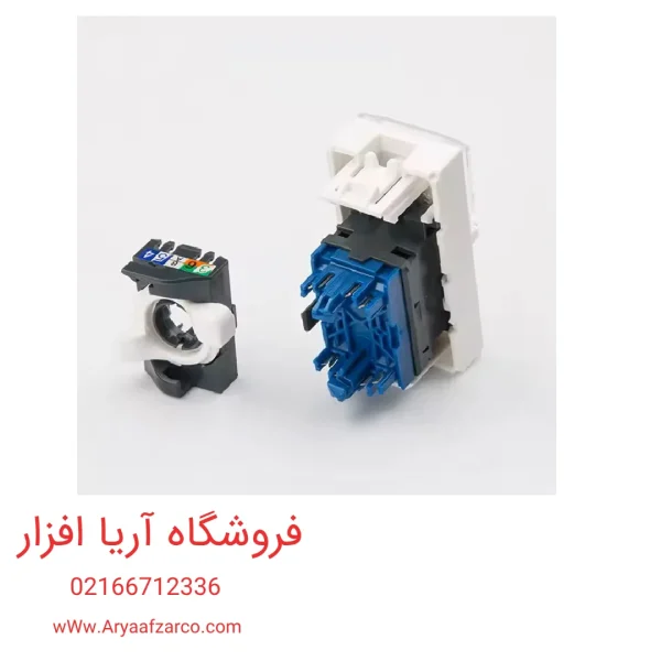 کیستون شبکه باریک لگراند CAT6 UTP 076561 - تصویر 3